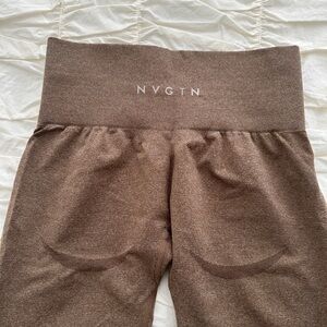 NVGTN Contour Seamless Leggings Mocha (NWOT)